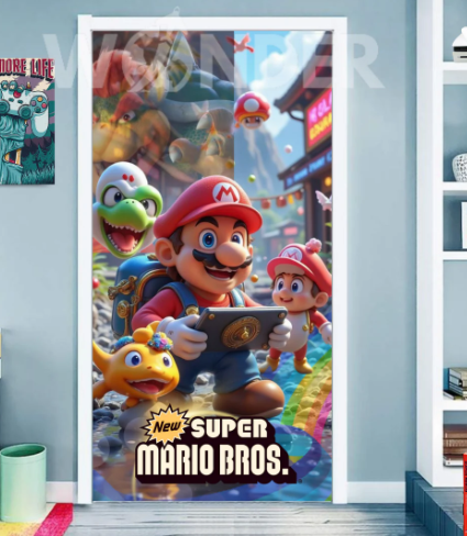 FUNDA FORRO DECORATIVO PARA PUERTA INFANTIL-ORIGINAL ⭐⭐⭐⭐⭐